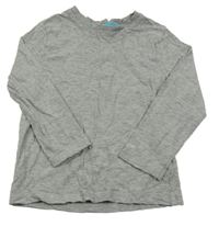 Šedé melírované triko F&F