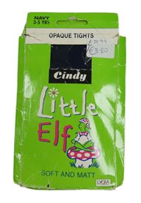 Nové - tmavomodré silonky Cindy