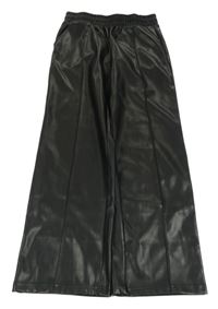 Čierne koženkové nohavice Y.F.K.