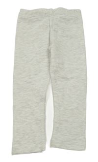 Svetlosivé melírované teplákové legíny impidimpi