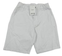 Nové - bílé chino plátěné kraťasy Next