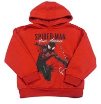 Červená mikina so Spidermanem a kapucňou zn. Primark