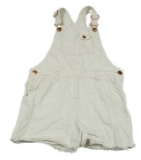 Smotanové rifľové na traké kraťasy Tu