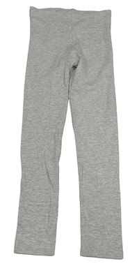 Svetlosivé melírované rebrované legíny Tu