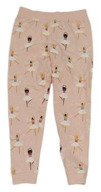 Růžové pyžamové kalhoty s baletkami M&S