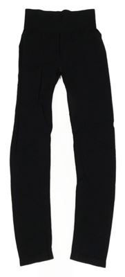 Čierne spodné funkčné legíny Decathlon