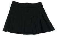 Čierna skladaná sukňa Zara