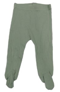 Světlezelené žebrované polodupky Matalan