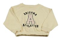 Smotanová oversize mikina s nápisom Primark