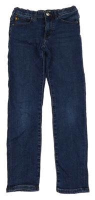 Tmavomodré skinny rifle Zara