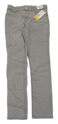 Nové - šedé skinny rifle H&M
