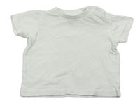 Biele melírované tričko Topomini