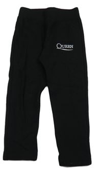 Čierne legíny s nápisom