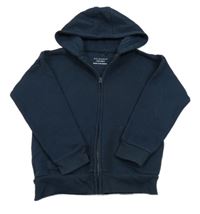 Tmavomodrá prepínaci mikina s kapucňou Primark