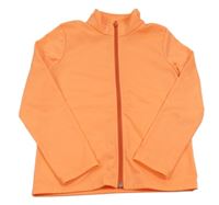 Neónově oranžová prepínaci športová mikina Decathlon