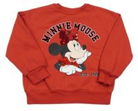 Červená mikina s Minnie George
