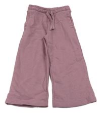 Fialové široké tepláky H&M