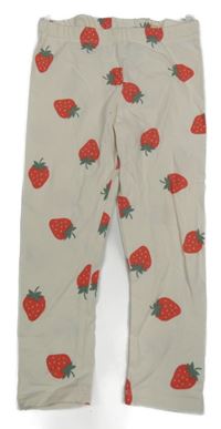 Smotanové legíny s jahodami H&M