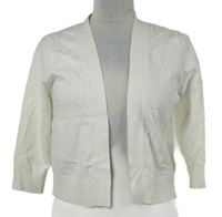 Dámské smetanové svetrové bolerko s nopky F&F