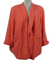 Dámsky korálovaý sakový cardigán New Look