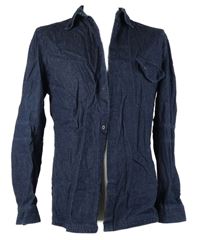 Pánská tmavomodrá riflová košile French Connection 