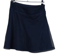 Dámska tmavomodrá sieťovaná sukňa Manguun