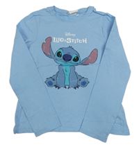 Modré triko se Stichem Disney