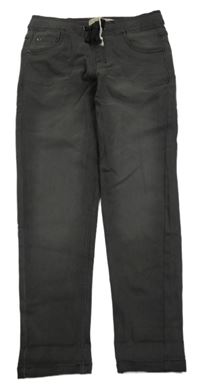 Tmavosivé teplákové rifle zn. Pocopiano