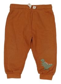 ORanžové tepláky s dinem F&F