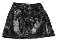 Čierna koženková sukňa Primark