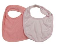 2x ružový podbradník