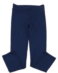 Tmavomodré spodné legíny