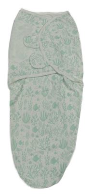 Bílo-zelená rychlozavinovačka s korály a rybami