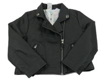 Čierna koženková bunda Kiki&Koko