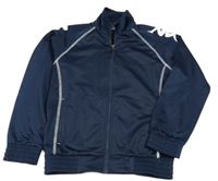 Tmavomodrá športová prepínaci mikina Kappa