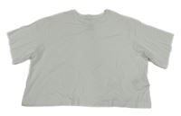 Biele crop tričko H&M