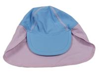 Světlemodro-ružová UV šiltovka Alive