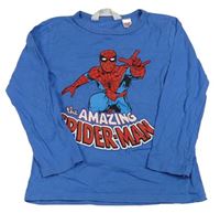 Modré triko se Spider-manem H&M