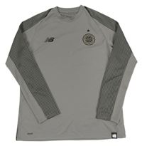 Šedé funkční fotbalové triko The Celtic FC zn. New Balance