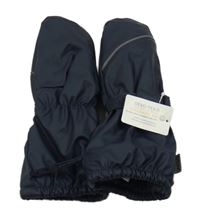 Nové - Tmavomodré nepromokavé zateplené palcové rukavice Jako-o