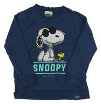 Tmavomodrá mikina so Snoopym Zara
