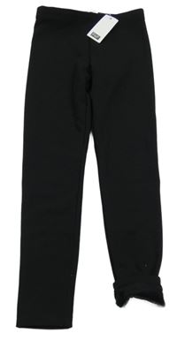Nové - Černé zateplené legíny F&F