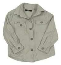 Šedá flanelová košile Next