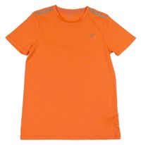 Neonově oranžové sportovní tričko Primark 