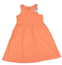 Nové - Neonově oranžové šaty Primark