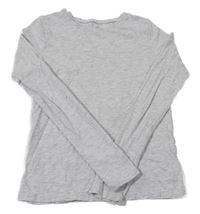 Sivé melírované tričko H&M