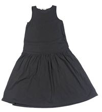Tmavosivé šaty H&M