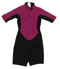 Višňovo-černý neopren s logem TRIBORD