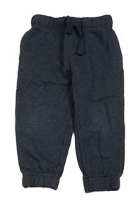 Tmavomodro/šedé melírované tepláky zn. George