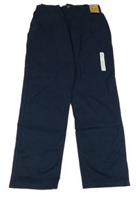 Nové - tmavomodré chino plátěné kalhoty St. Bernard